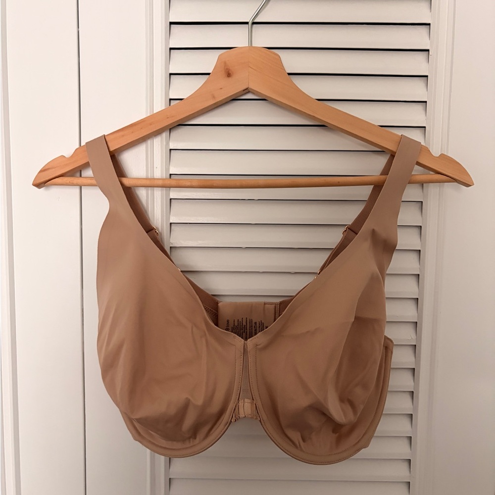 ThirdLove 24/7 Classic Unlined Minimizer Bra in Taupe 34E